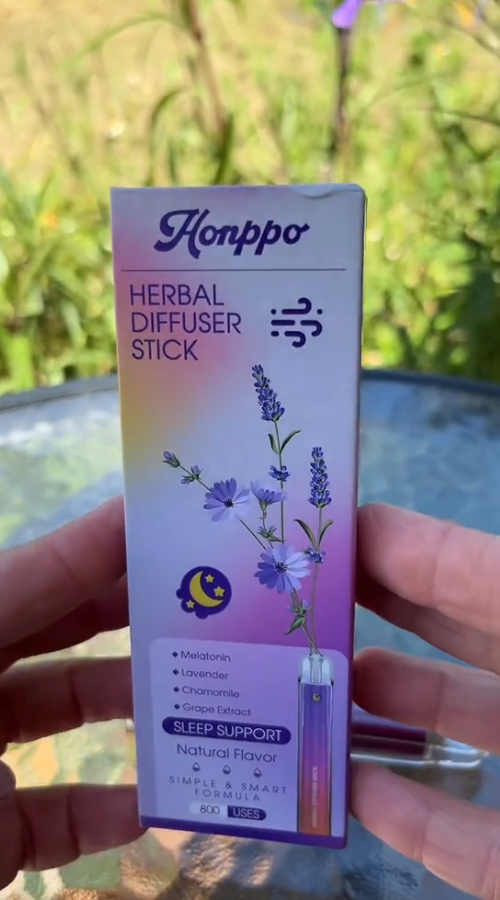 Herbal diffuser stick for sleep support